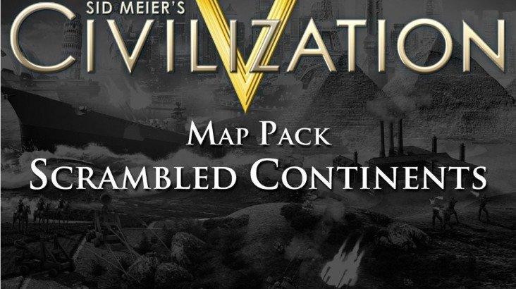 Купить Civilization V: Scrambled Continents Map Pack