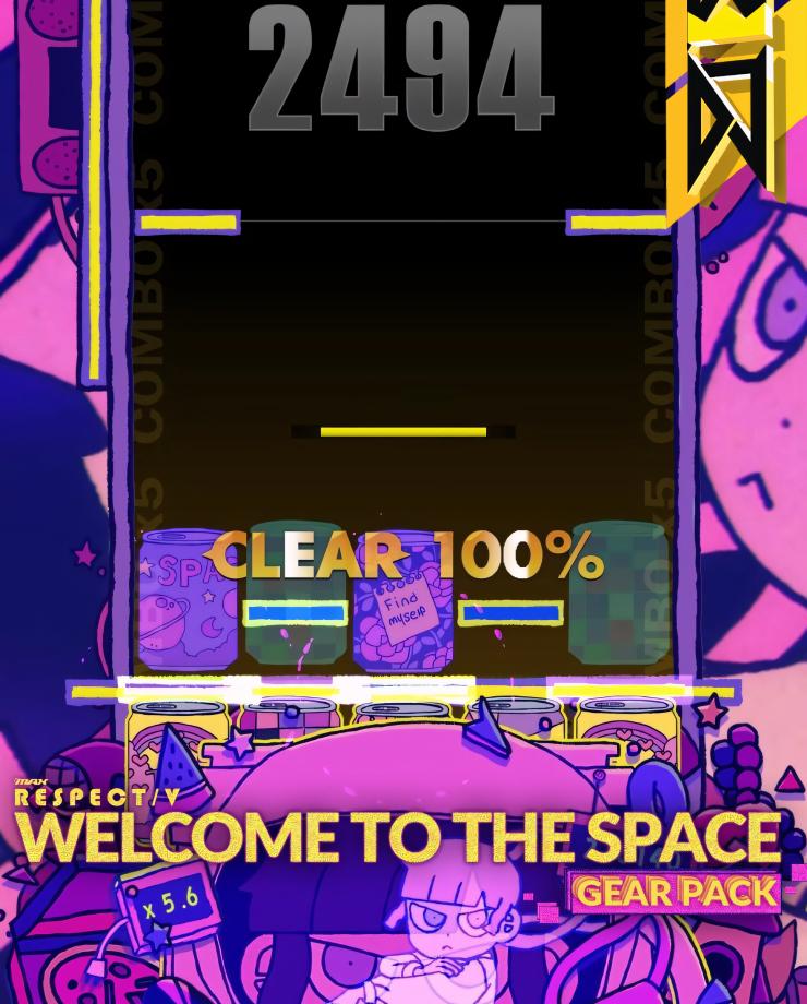 Купить DJMAX RESPECT V - Welcome to the Space GEAR PACK