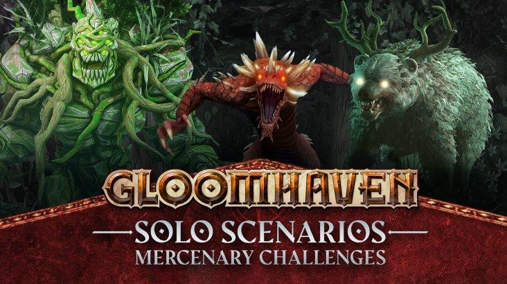 Купить Gloomhaven -  Solo Scenarios: Mercenary Challenges DLC