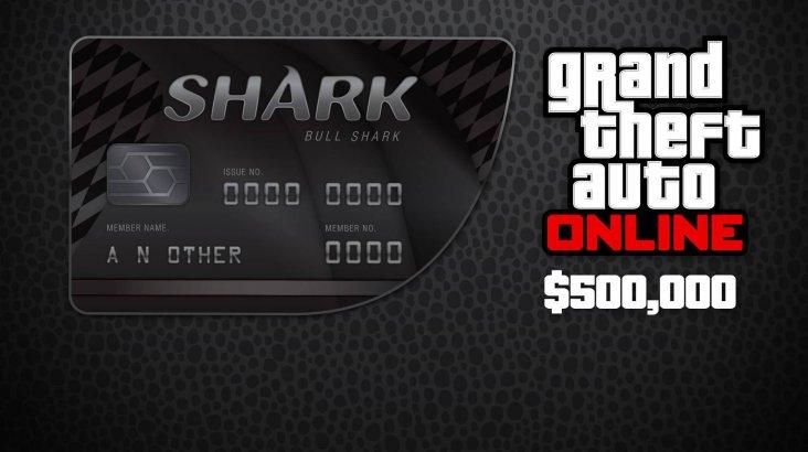 Купить Grand Theft Auto Online: Bull Shark Cash Card
