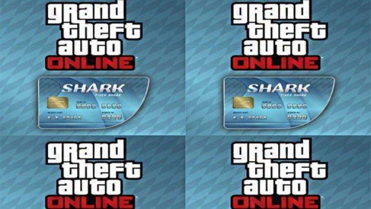 Купить Grand Theft Auto Online: Tiger Shark Cash Card (200,000$)