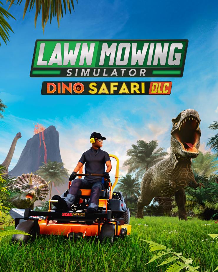 Купить Lawn Mowing Simulator - Dino Safari