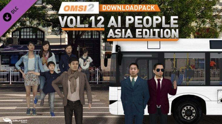 Купить OMSI 2 Add-on Downloadpack Vol. 12 –  AI People - Asia Edition