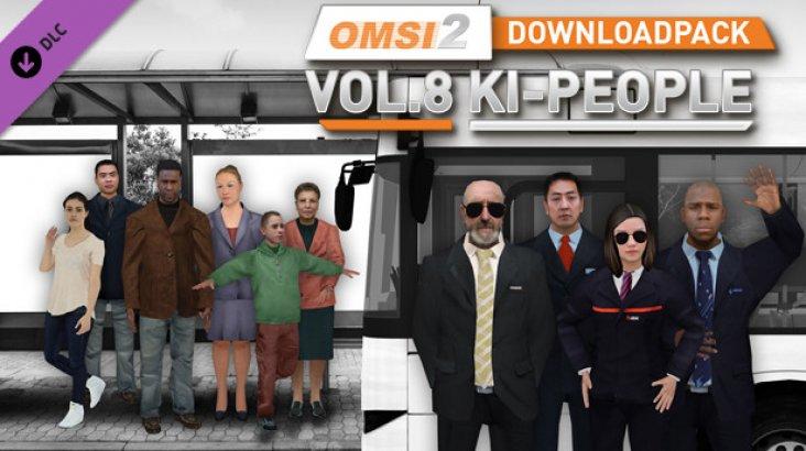 Купить OMSI 2 Add-on Downloadpack Vol. 8 – KI-People