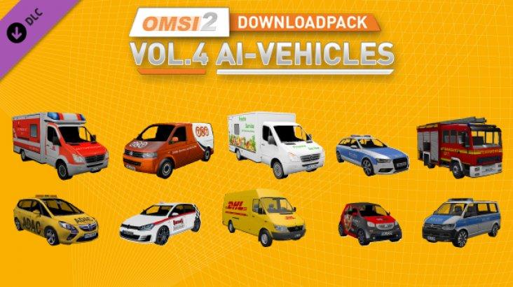 Купить OMSI 2 Downloadpack Vol. 4 - AI-Vehicles