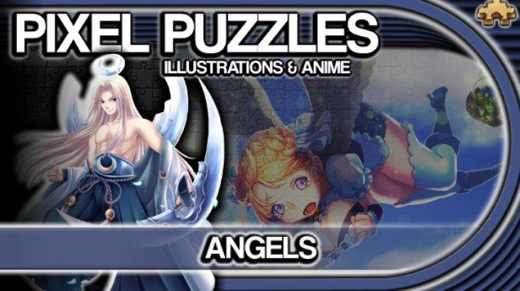 Купить Pixel Puzzles Illustrations & Anime - Jigsaw Pack: Angels