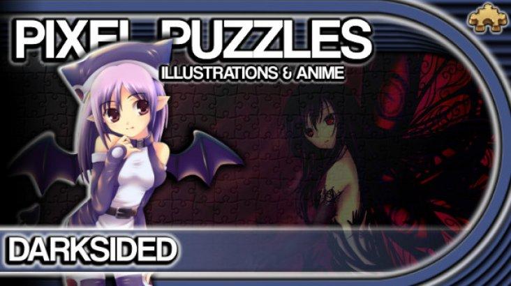 Купить Pixel Puzzles Illustrations & Anime - Jigsaw Pack: Dark Sided