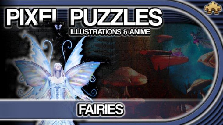 Купить Pixel Puzzles Illustrations & Anime - Jigsaw Pack: Fairies