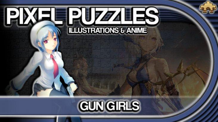 Купить Pixel Puzzles Illustrations & Anime - Jigsaw Pack: Gun Girls