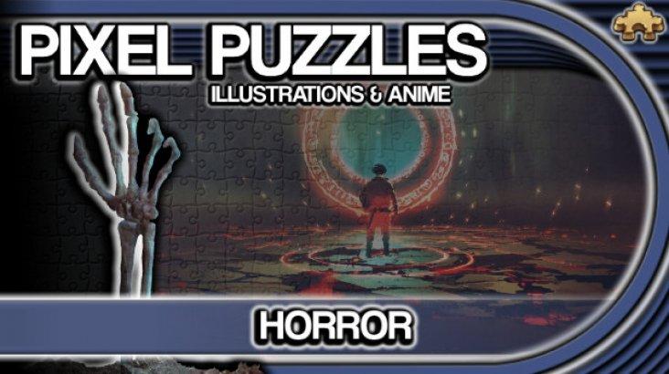 Купить Pixel Puzzles Illustrations & Anime - Jigsaw Pack: Horror