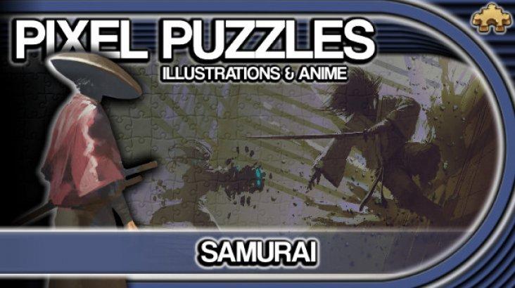 Купить Pixel Puzzles Illustrations & Anime - Jigsaw Pack: Samurai