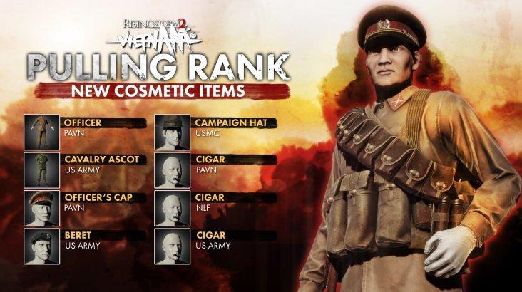 Купить Rising Storm 2: Vietnam - Pulling Rank Cosmetic DLC