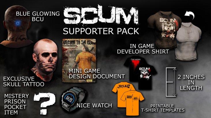 Купить SCUM Supporter Pack