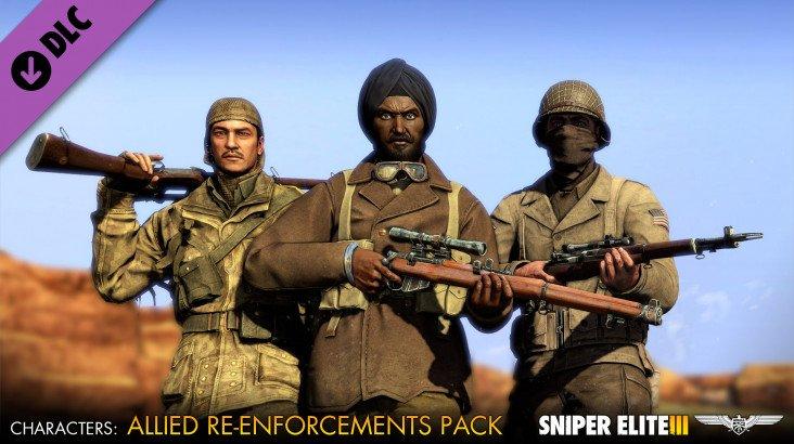 Купить Sniper Elite 3 Allied Reinforcements Outfit Pack