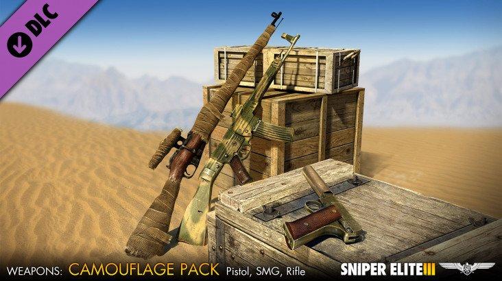 Купить Sniper Elite 3 Camouflage Weapons Pack