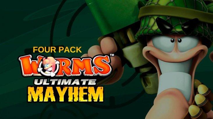 Купить Worms Ultimate Mayhem - Four Pack